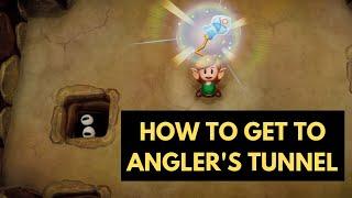 How to Get to Anglers TunnelFourth Dungeon - Legend of Zelda Links Awakening Level 4 Guide