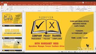 Company Policy Training Margaret Ross Compliance