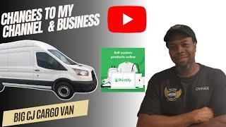 Time to level up Changes to my YouTube channel and businesses  cargo van business