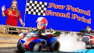 Assistant and Waggles Play the Paw Patrol Grand Prix on Playstation 5