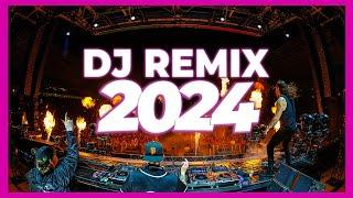 DJ REMIX SONGS 2024 - Mashups & Remixes of Popular Songs 2024  DJ Remix Songs Club Music Mix 2024 