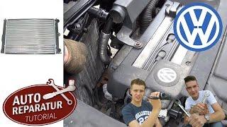 Kühler wechseln  Wasserkühler erneuern VW Golf 4 IV  DIY Tutorial