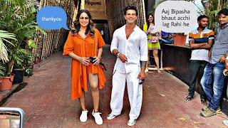 Bipasha Basu and Husband Karan Singh Grover Spotted at Bandra Today