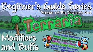 Modifiers and Buffs Terraria 1.4 Beginners Guide Series