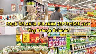 SELALU BELANJA BULANAN DISINI  BELANJA BULANAN STOK SEPTEMBER 2024 