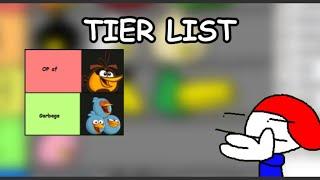 Angry Birds 2 TIER LIST