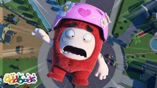 Fuse Is Crazy About Elvis  Oddbods Cartoons  Funny Cartoons For Kids