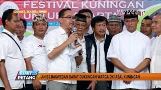 Anies Dapat Dukungan Warga DKI Asal Kuningan