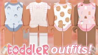 Aesthetic TODDLER BABY OUTFITS *WITH CODES + LINKS*  ROBLOX BLOXBURG BERRY AVENUE BROOKHAVEN