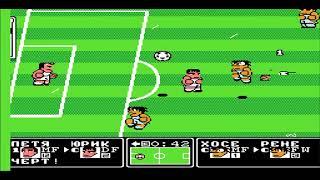 Полное прохождение игры Goal 3 Kunio Kun no Nekketsu Soccer League на NESFamiconDendy. Часть 1.