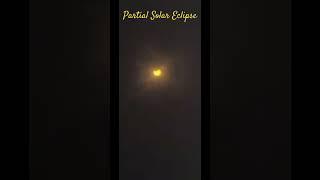 ￼Partial solar eclipse ️