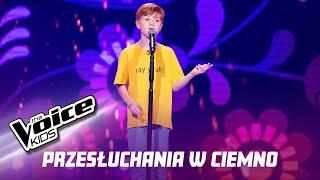 Witek Piasecki - Fiołkowe pole - Przesłuchania w ciemno  The Voice Kids Poland 5