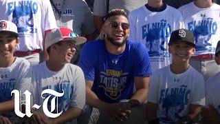 Fernando Tatis Jr. wins fans hearts at baseball camp  San Diego Union-Tribune