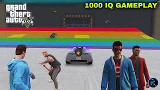 Hindi GTA V  RON PLAYS 1000 IQ GAMEPLAY