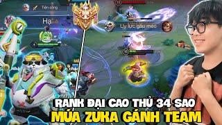 VUX LEO LÊN RANK ĐẠI CAO THỦ 34 SAO RANDOM 118 TƯỚNG TRẬN ĐẤU ZUKA ILUMIA GÁNH TEAM CỰC CĂNG