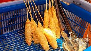 $0.07 Fried Egg Sticks Telur Gulung  Indonesian Street Food