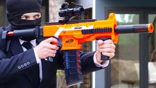 Nerf War Snipers Vs Thieves 2