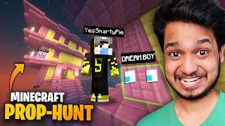 Funniest Prop Hunt In End City ft.@YesSmartyPie @DREAMBOYYT Minecraft Hide & Seek