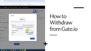 How to Withdraw from Gate.io