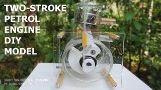 DIY Two-Stroke Petrol Engine Model