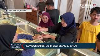 Harga Emas Perhiasan 99 Capai Rp12 Juta Pergram