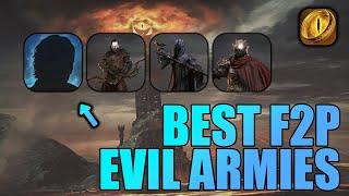 Best F2P Evil Support Commanders - Lotr Rise to War