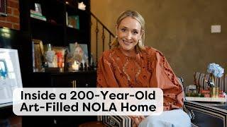 See How This Artist Transformed a 200-Year-Old New Orleans Home  Home Tours