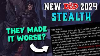 Stealth in D&D 2024 is... frustrating.