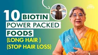 Food Recipes for Hair Growth  Boost your Biotin Vitamin B7 Levels Naturally