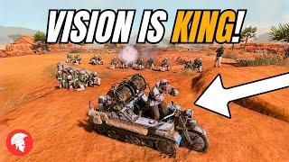 VISION IS KING  Wehrmacht Gameplay  4vs4 Multiplayer  Company of Heroes 3  COH3