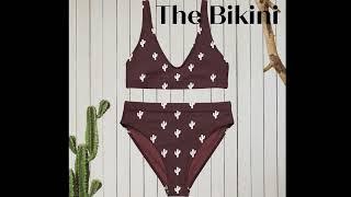 Summer Bikini 2023 - Red cactus Bikini