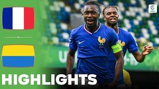 France vs Ukraine  Highlights  U19 European Championship Semi Final 25-07-2024