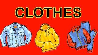 CLOTHES  Clothes Vocabulary  Kinds of Clothes  English Vocabulary  Clothes Quiz