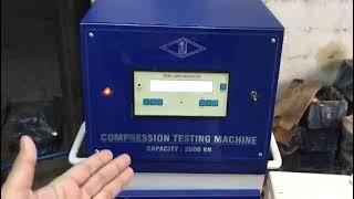 Working Principle of Digital Compression Testing Machine 200 Ton