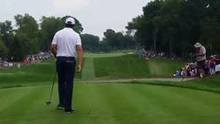 Padraig Harringtons Happy Gilmore At Valhalla 2014 PGA Championship.