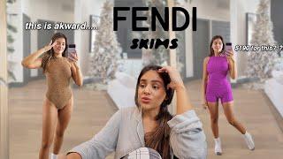 I bought Fendi x Skims so you dont have to....vlogmas day 18