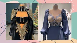 Latest Designer Prom dresses Neck And Waste Designs  Party wear Neckline Outfits To wear And Style