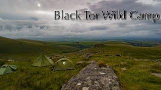 Black Tor wild camp  Dartmoor national Park  Hiking