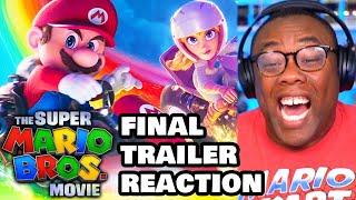 The Super Mario Bros. Movie FINAL TRAILER REACTION  Nintendo Direct