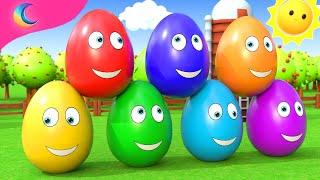 Surprise Eggs Kids Song  BluLoo Nursery Rhymes & Kids Songs