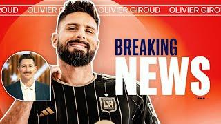 Olivier Giroud Transfers to LAFC Frances All-Time Scoring King in MLS