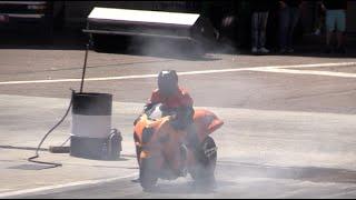 Two 8 Second Suzuki Hayabusas Drag Race