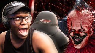 REACTING TO SCARY VIDEOS LIVE