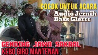 GENDING MANTEN PALING SAKRAL KEBO GIRO NO COPYRIGHT