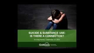 Suicide and Substance Use Is There a Connection?
