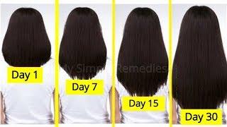 Six Super Easy Hair Hacks To Get Long Thick Healthy & Beautiful Hair -