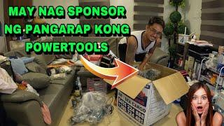 UNBOXING MAY NAG SPONSOR NG PANGARAP KONG POWERTOOLS