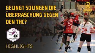 HSV Solingen-Gräfrath 76 vs. Thüringer HC  Highlights - 25. Spieltag HBF  SDTV Handball