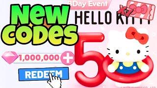 ALL NEW WORKING CODES FOR MY HELLO KITTY CAFE IN 2023 ROBLOX MY HELLO KITTY CAFE CODES