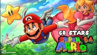 Super Mario 64 60 Stars Bet Game Nintendo 64 Live Stream